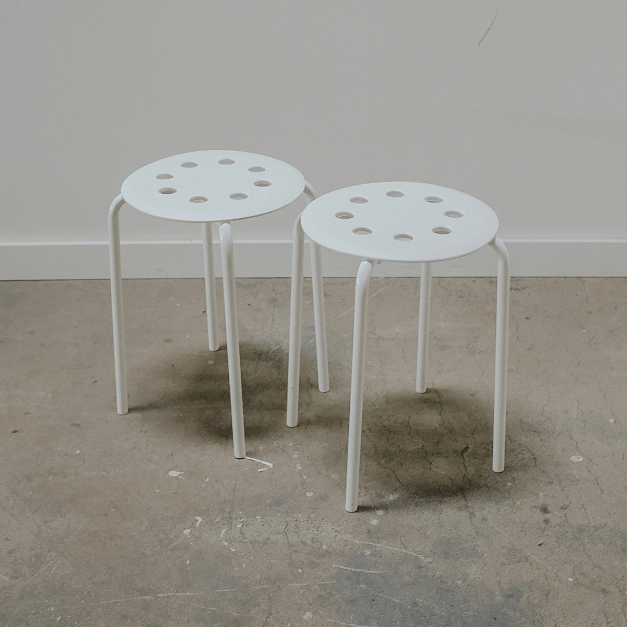 UP Rental: White Stools