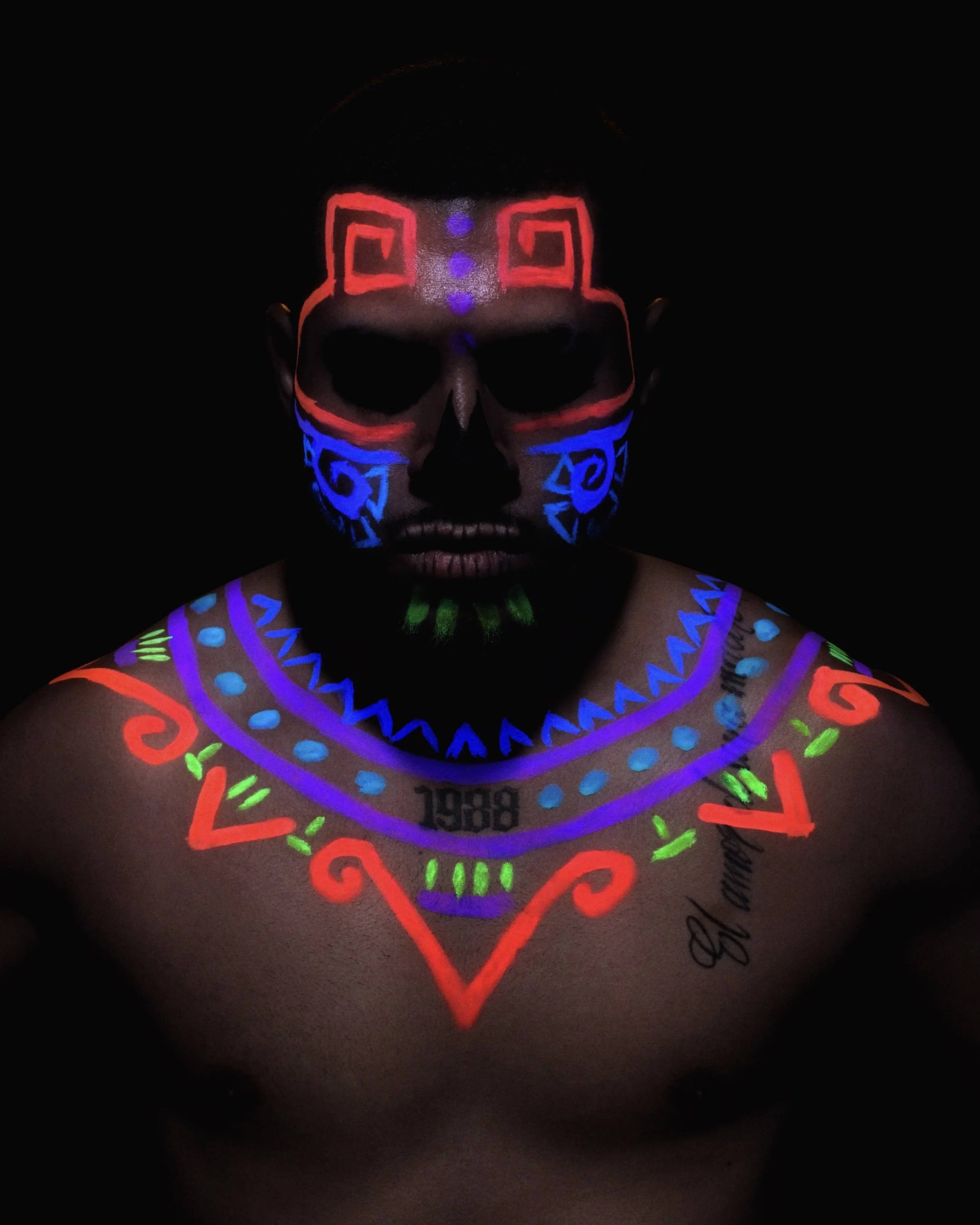 Edgar Lopez-Gonzalez for Day of the Dead Festival Exhibit - Dallas, TX, 2021