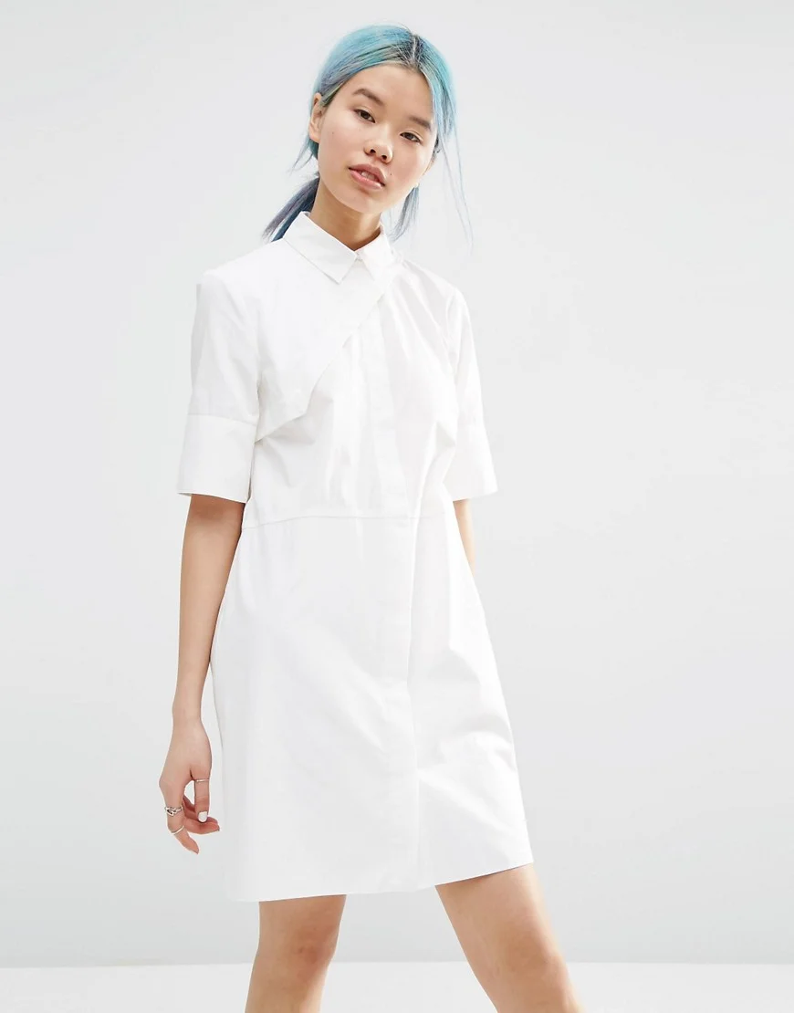  ASOS White Shirt Dress- Asos ($89)