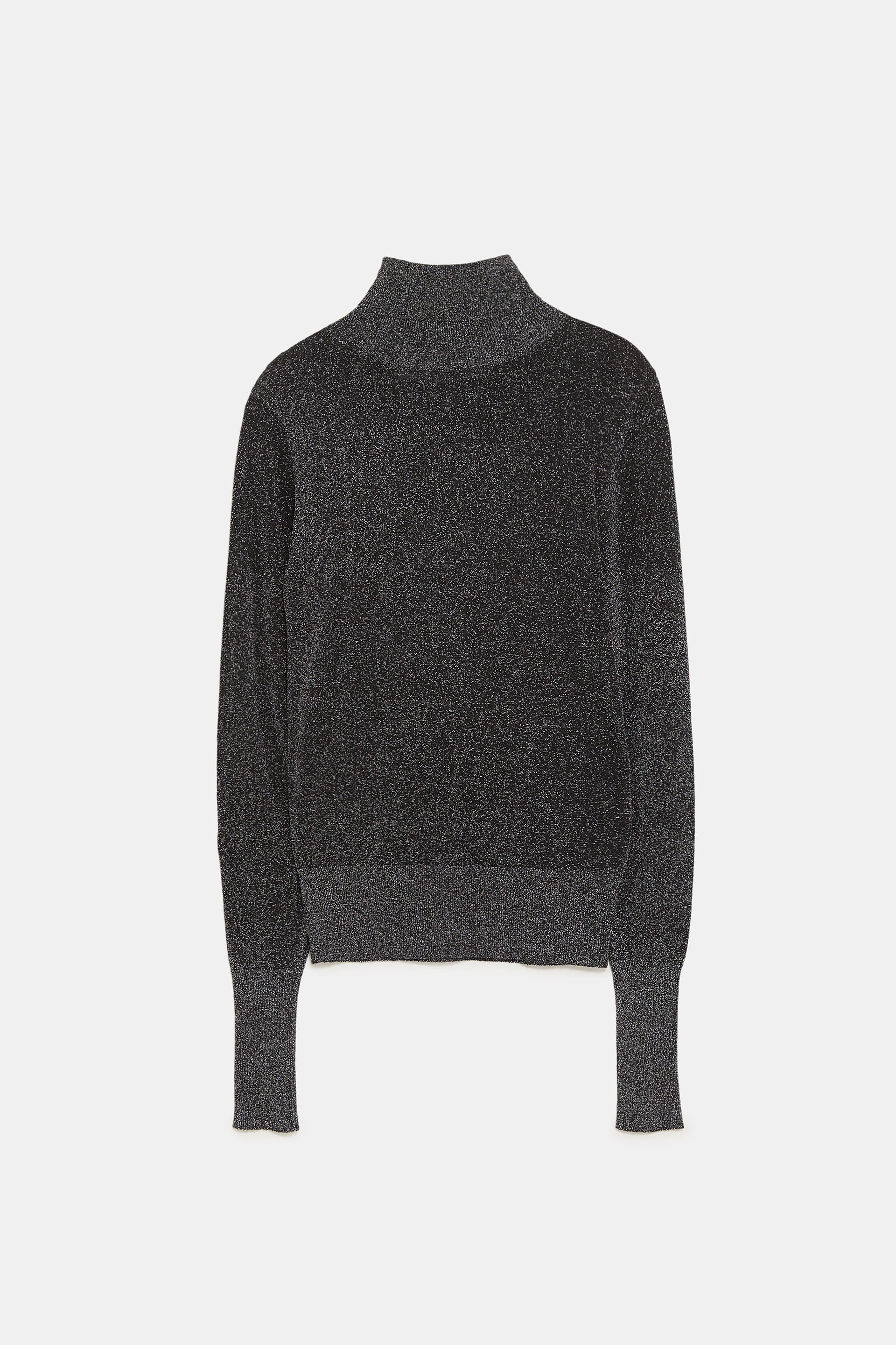 Zara Metallic Turtleneck