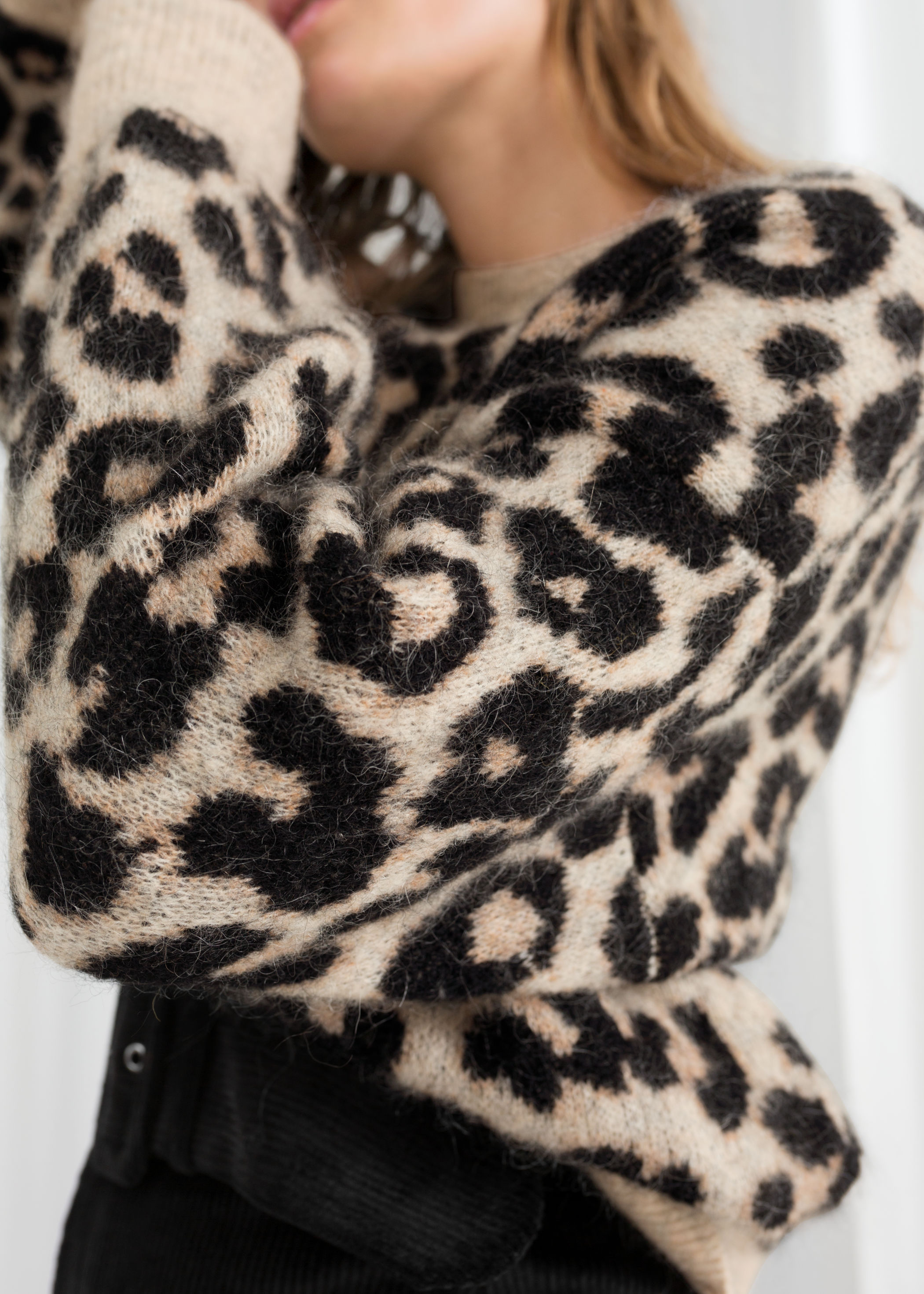 And Other Stories Leopard Sweater