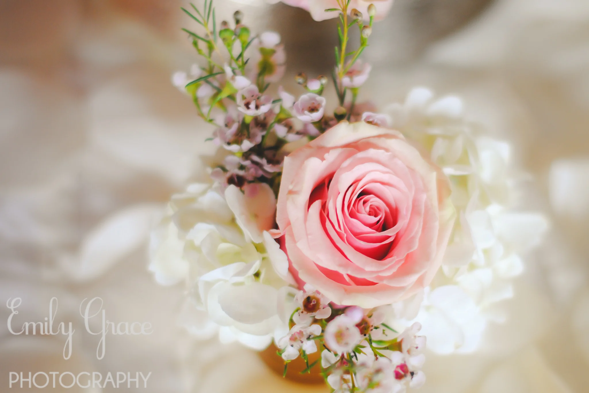 Styled Pink and Gold Wedding Shoot at 28 Event Space Kansas City