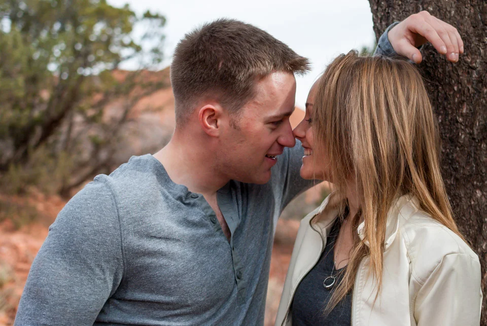 Caroline & Eric-Engagement Garden of the Gods Colorado