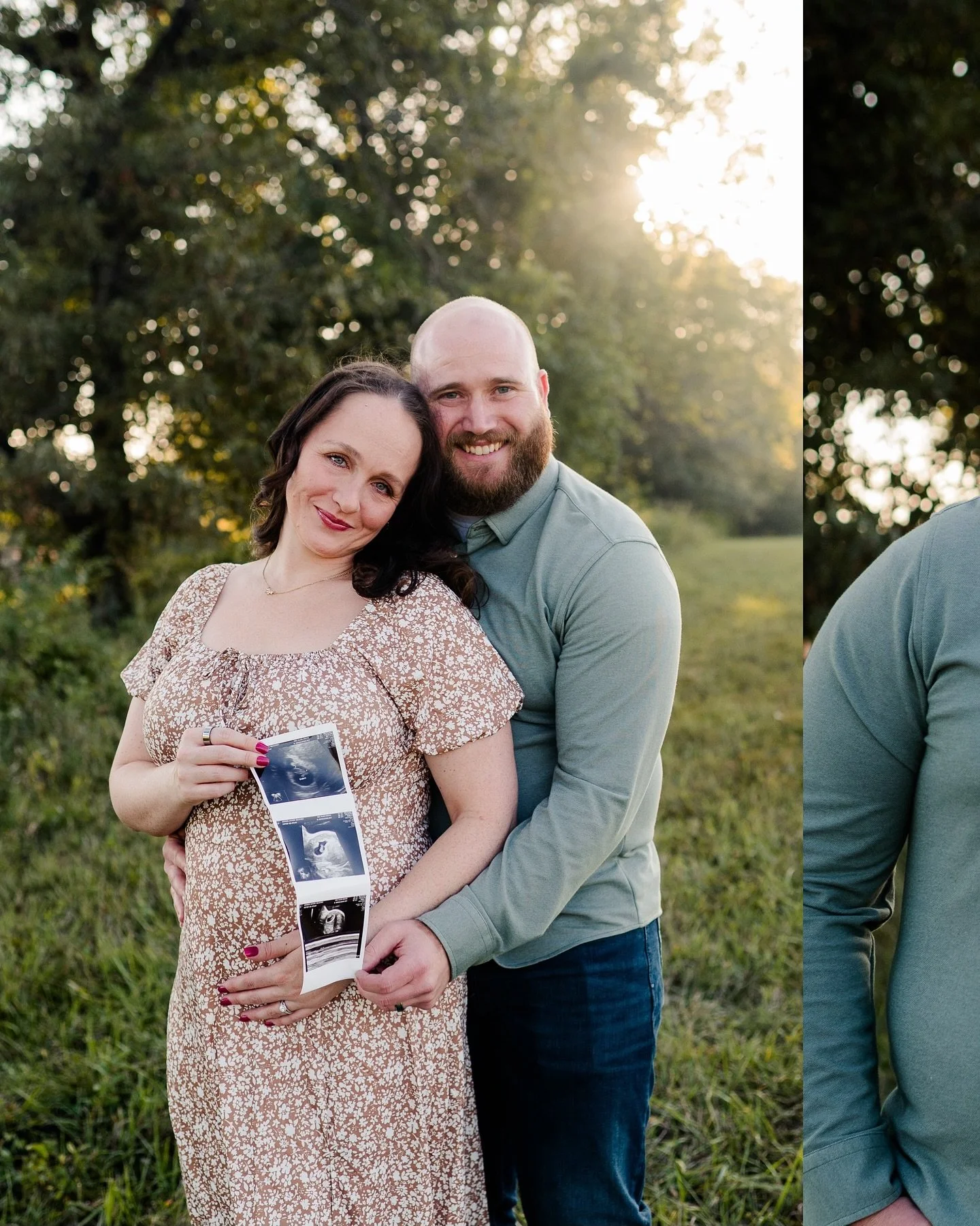 Beautiful evening for a mini with these new parents. 😊 #familyphotography #kcfamilyphotographer #kcphotographer