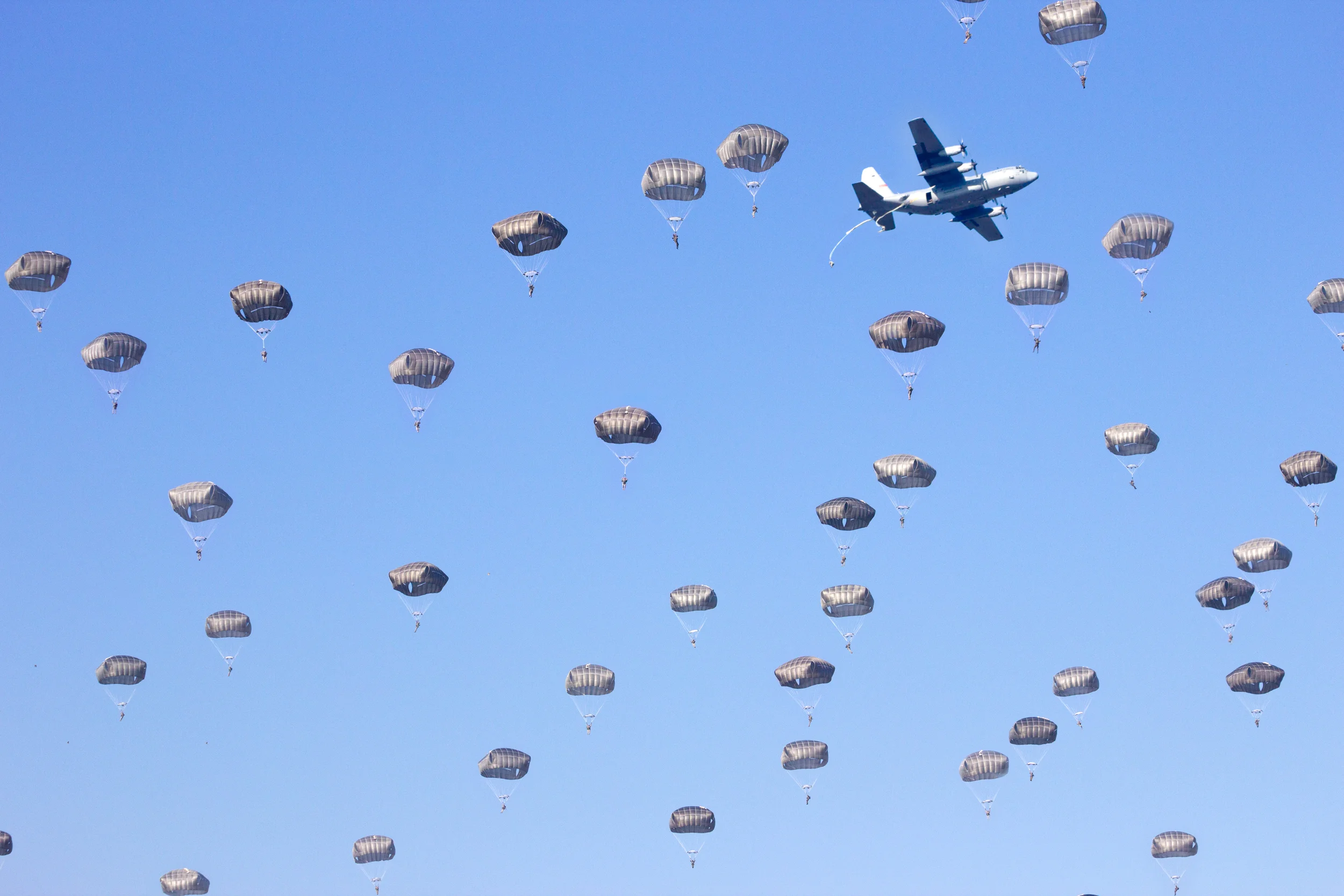 PARACHUTING THE GOSPEL