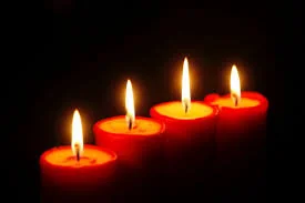 FOUR BURNING CANDLES