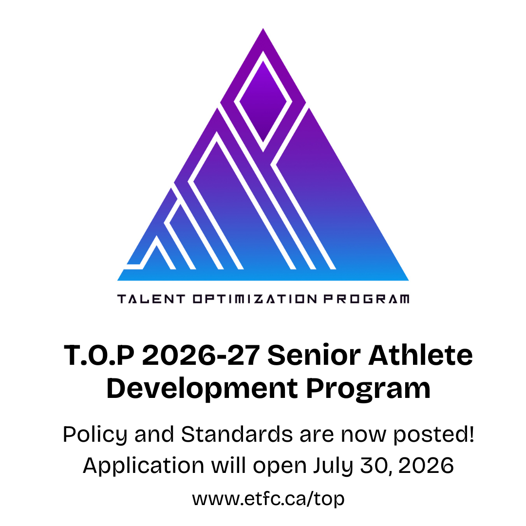 T.O.P Athlete Development Program - Policy and Standards now posted for 2026/27 
