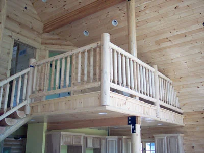 Log Railings