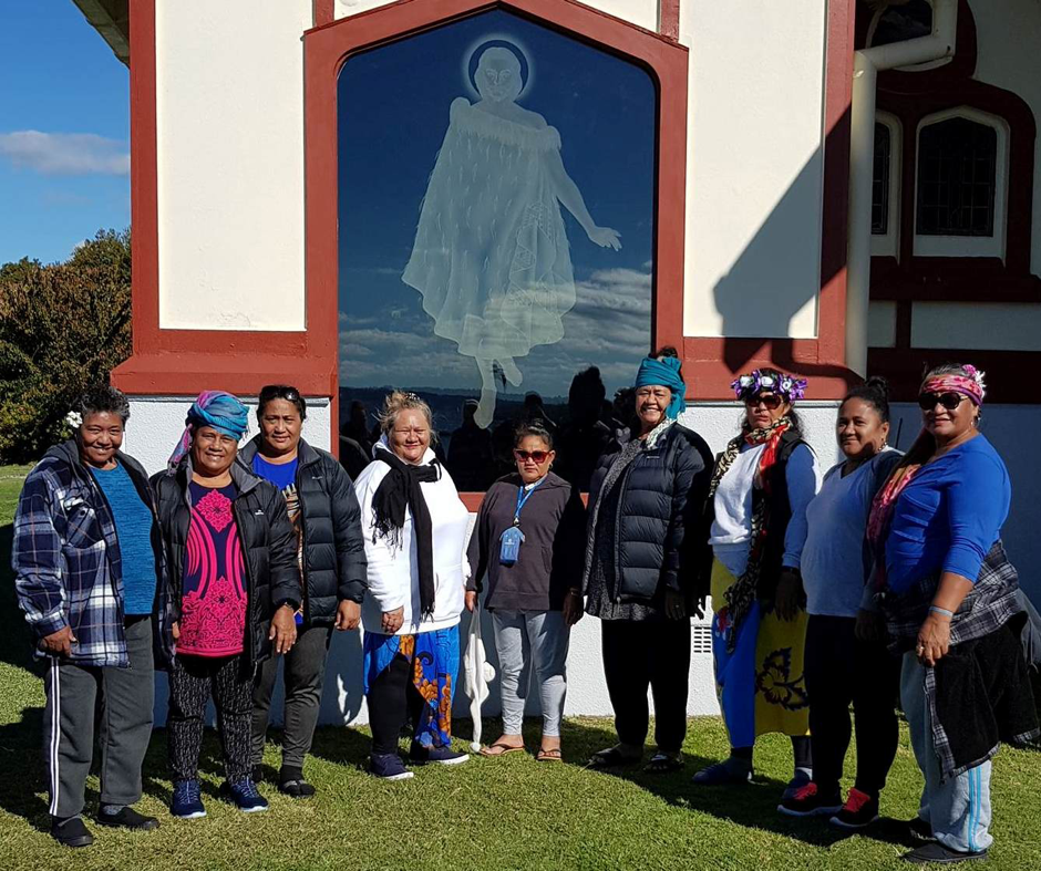 This is me, with nine of my family members from Iva, Savai’i whom I recently took on a road trip to Rotorua. I organised a Marae overnight stay and a free tour of Rotorua with Tihini Grant, who told the stories of the land. Like most islanders, my family members thought this country was owned by the Palagi people, when they were told the stories they were overwhelmed with grief and sadness, they reflected in the evening, looking at each carving retelling each story.
