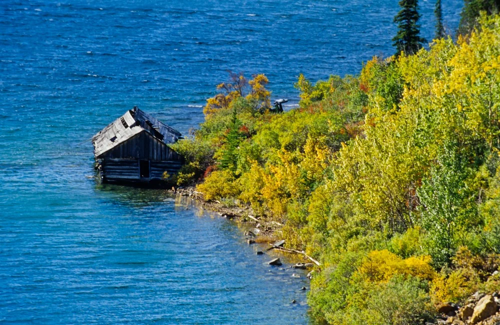 Old House Tutshi Lake, Yukon
