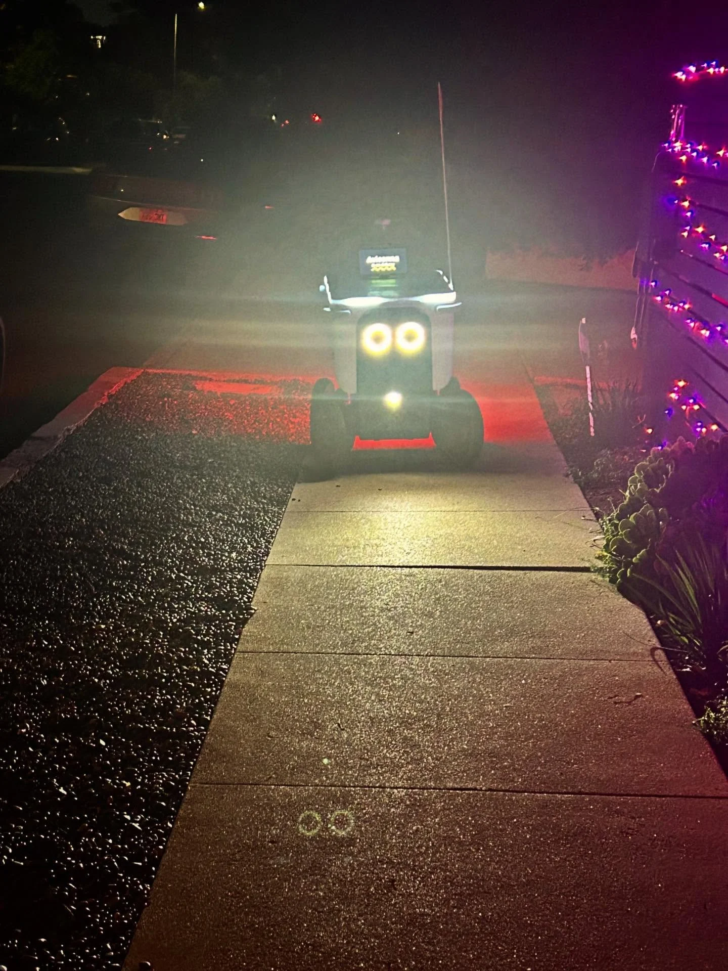 Robot standoff.