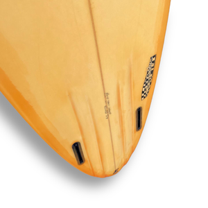 Stiletto Twin Pin Channel Bottom — Chris Ruddy Surfboards