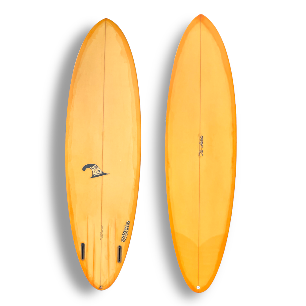 Stiletto Twin Pin Channel Bottom — Chris Ruddy Surfboards Stiletto Twin Pin Channel Bottom — Chris Ruddy Surfboards
