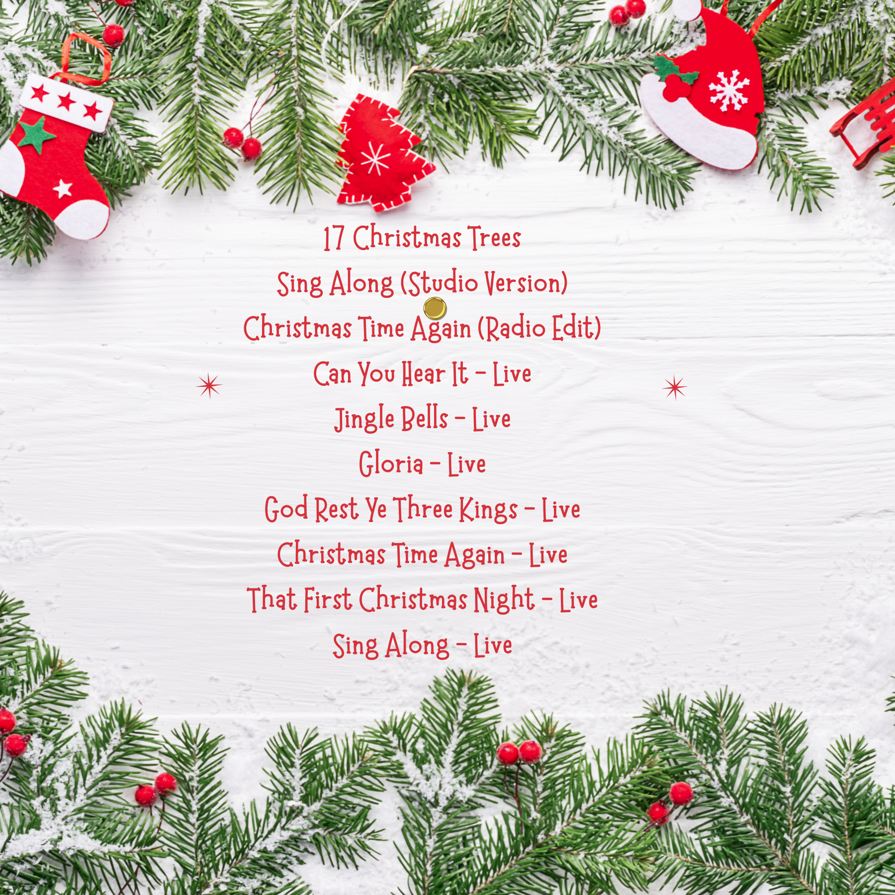 TGR Chistmas Album Vol 2 CD Back .png