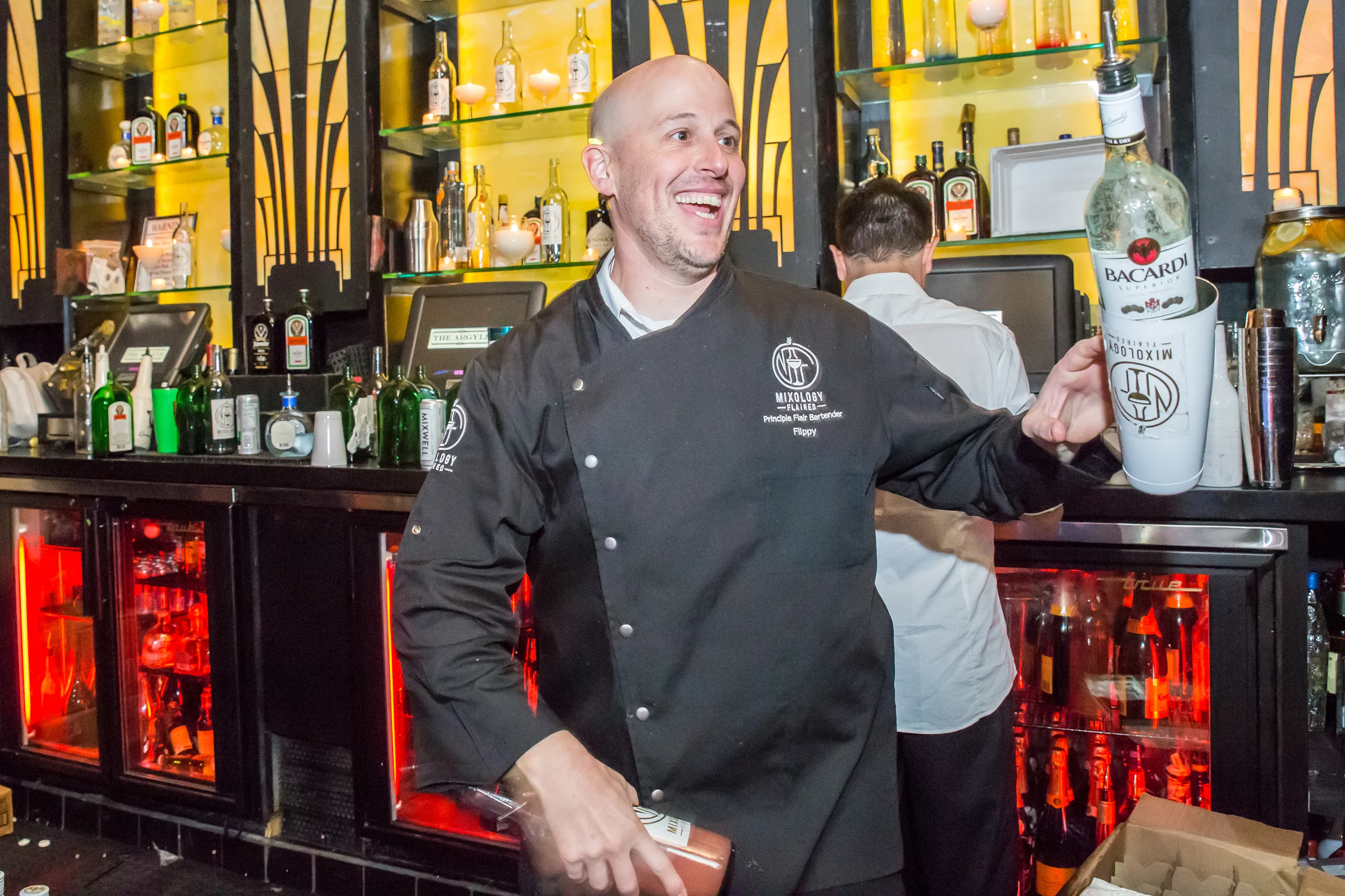 Tim " Flippy" Morris making this Bacardi campaign look very professional.