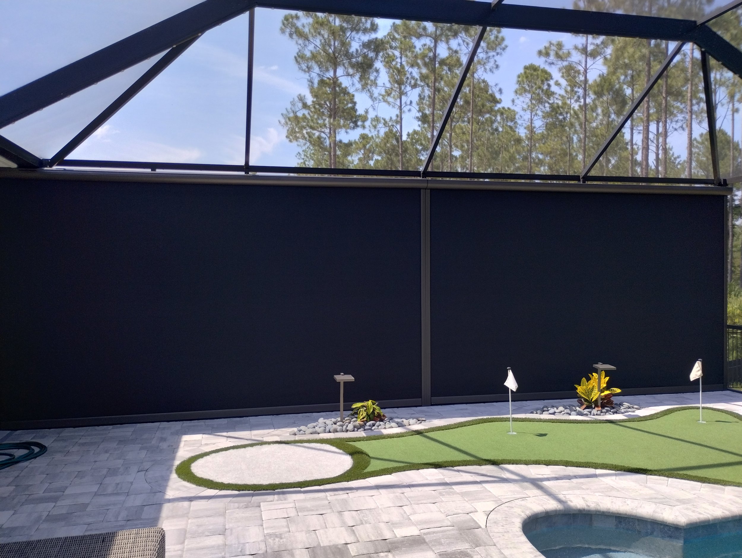 Motor Screen Privacy Blackout
