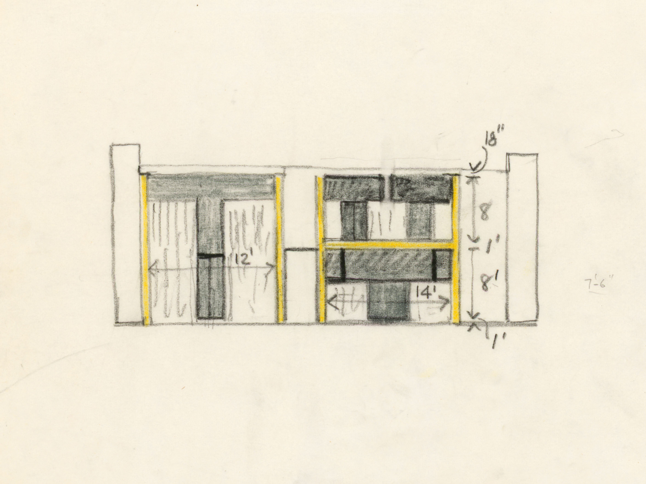 Louis I. Kahn Collection, University of Pennsylvania and the Pennsylvania Historical and Museum Commission.