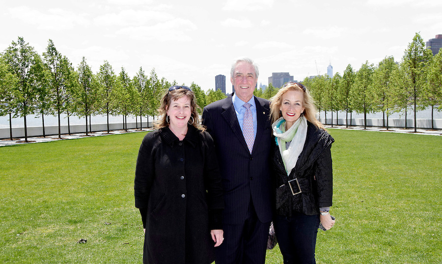 Australian Consul-General Phil Scanlan AM and Mrs. Julie Singer Scanlan touring the Park with Suzy Brown, Director of the Visitor Experience.