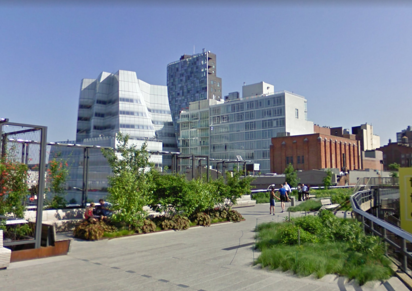 The High Line, Courtesy Google Streetview