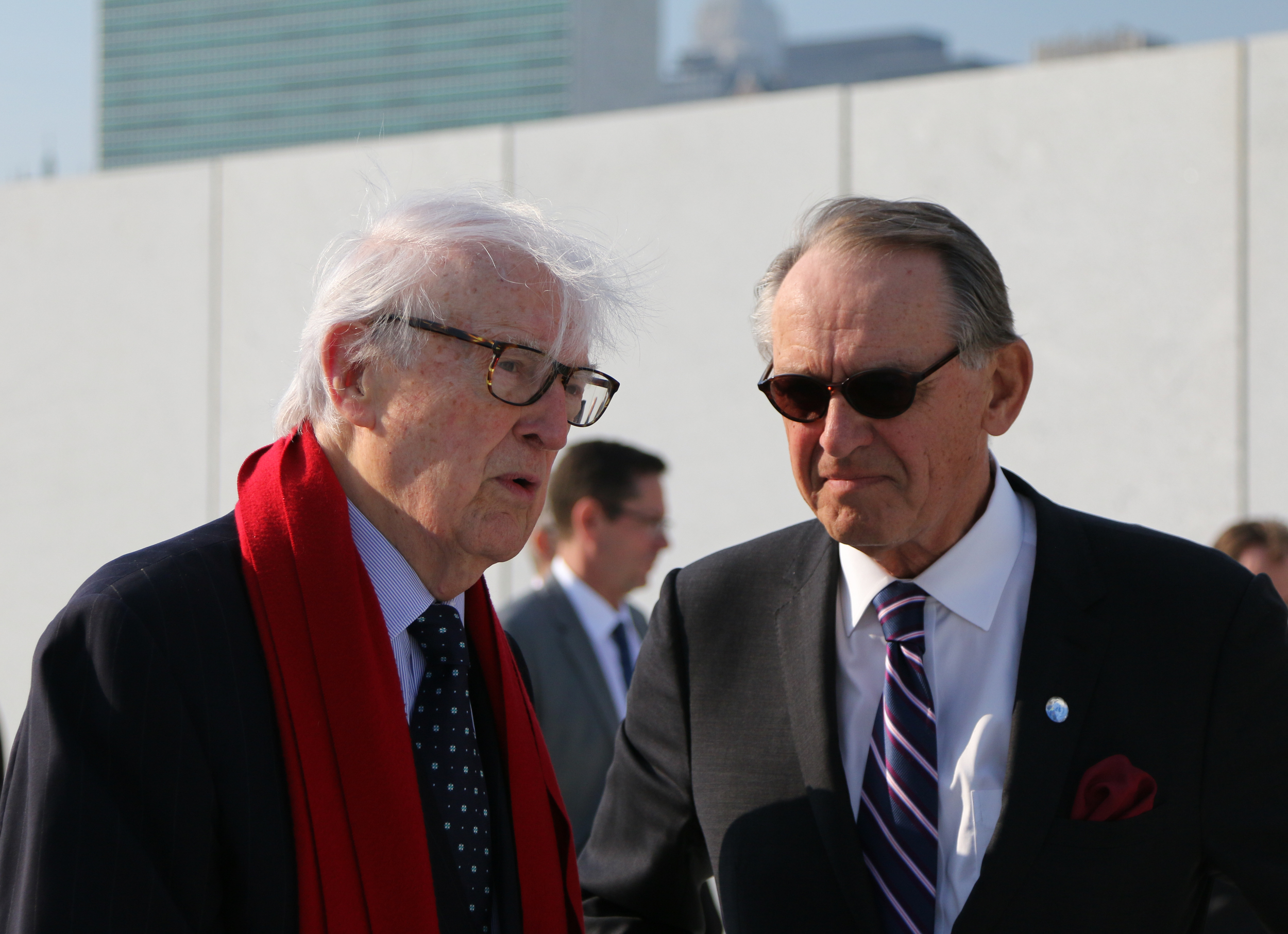 Ambassador William vanden Heuvel & UN Deputy Secretary-General Jan Eliasson
