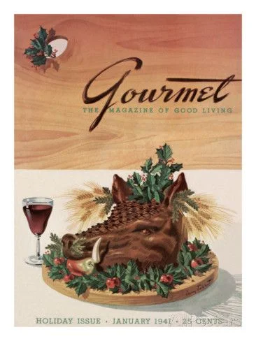 Gourmet Magazine's first issue, published January 1941 