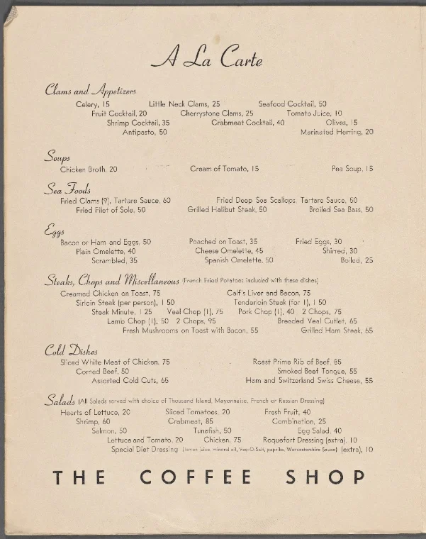 The Coffee Shop at La Guardia Field