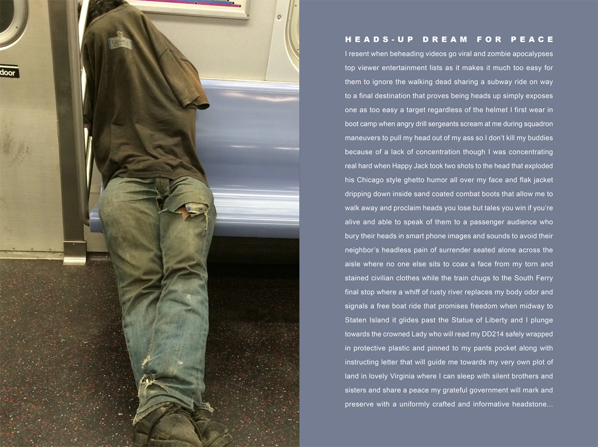 Mark Blickley, "Heads-Up Dream For Peace"