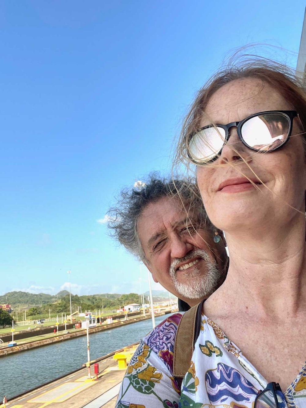  PANAMA CANAL SELFIE 