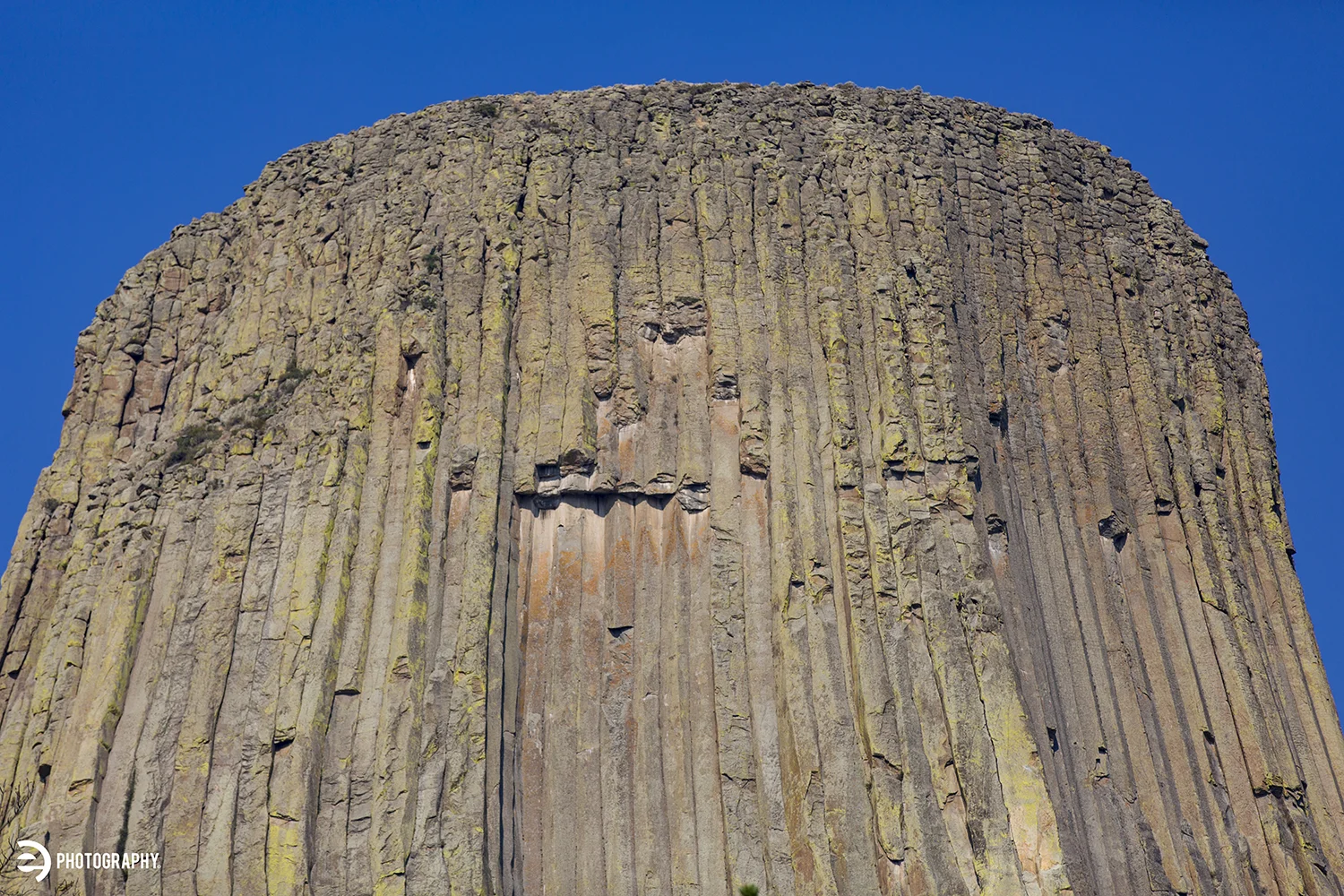 A detail shot of the volcanic rock in the middle of Wyoming.