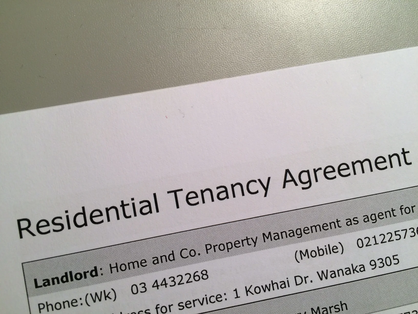 Breaking a Fixed Term Tenancy