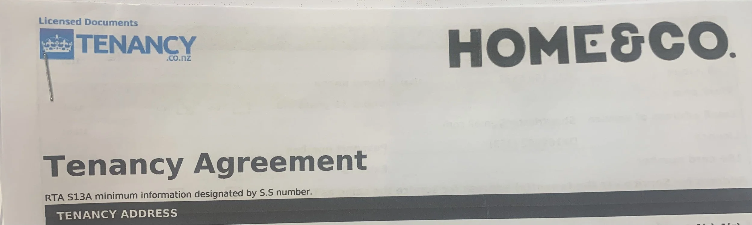 No Tenancy Agreement?