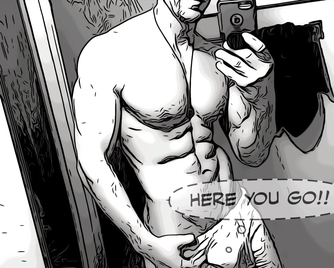 HERE YOU GO  51 X 38 CANVAS 