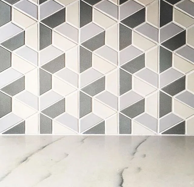 Escher in the new year in (s)tile. Design: @lanemcnabinteriors