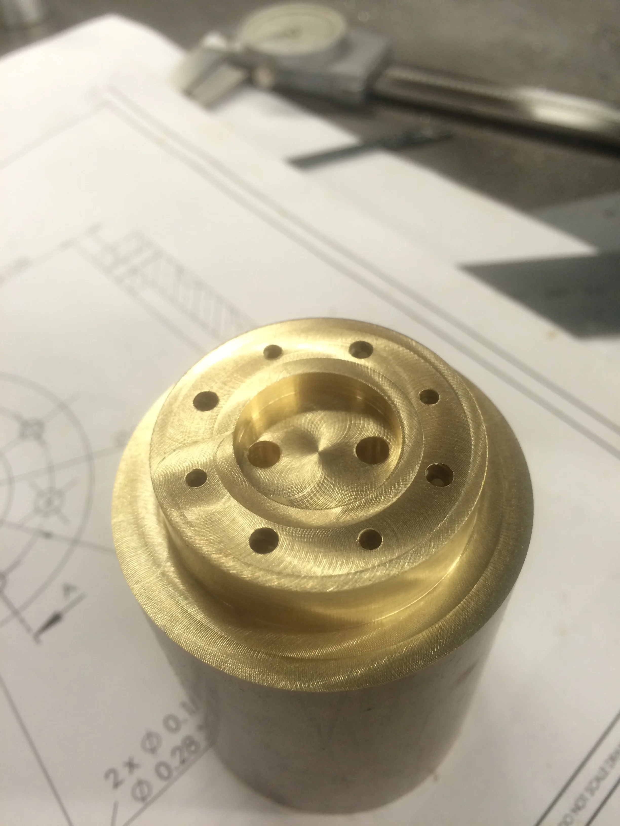 CNC'ed Center Wheel