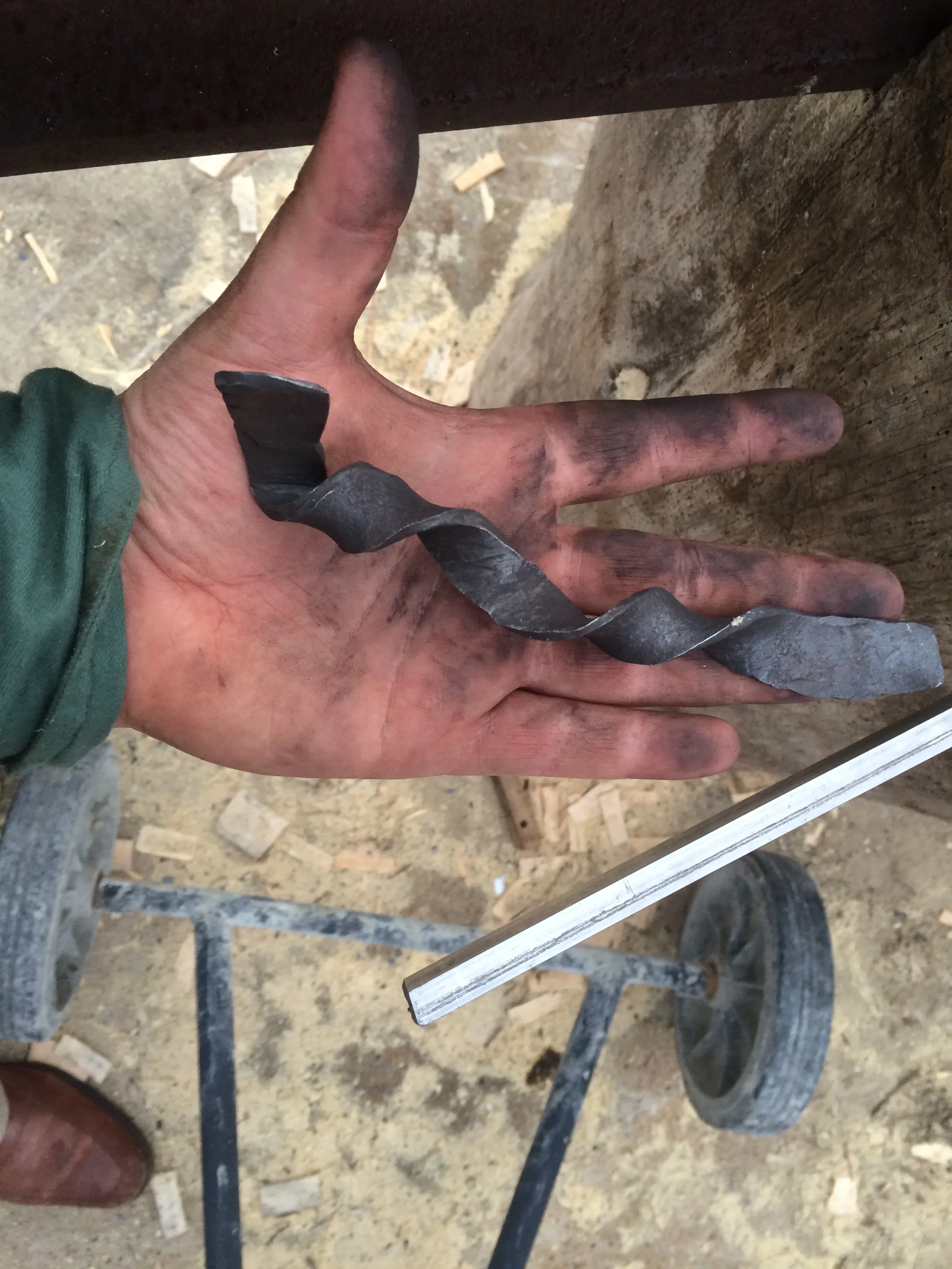 First Piece Of Bent Metal