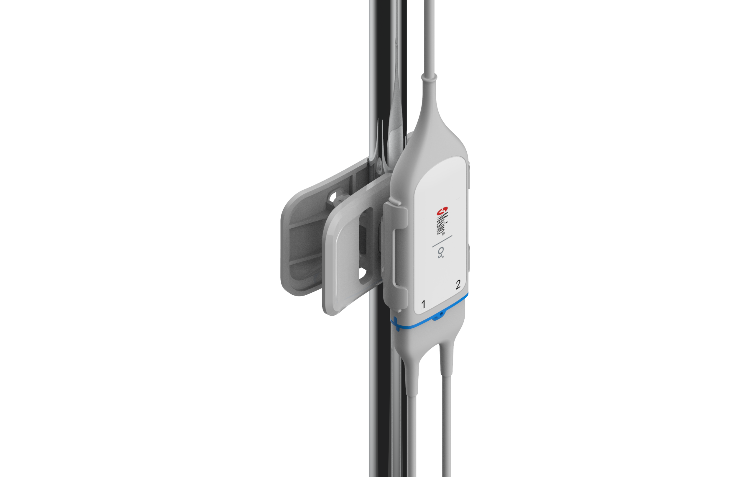 Accessories design for the product attaching to the IV pole.