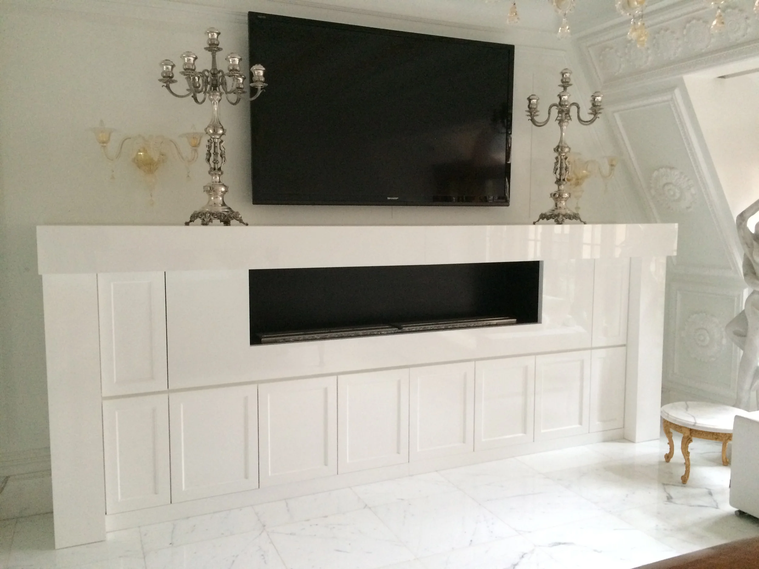 Master Bedroom Fireplace