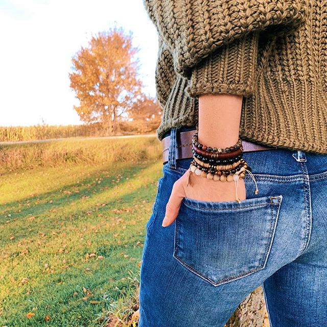 Got your arms wrapped up for Fall? We do! See more styles at carrieschultzjewelry.com. Contact us for wholesale orders today!