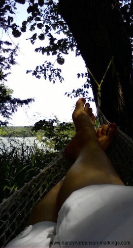 How writing the personal essay is like lying in a hammock.png