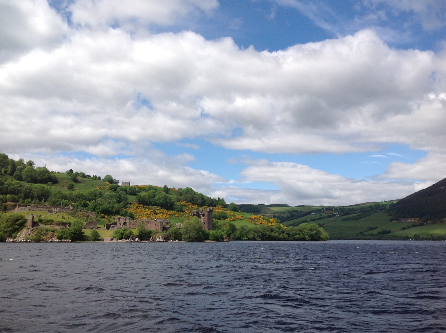 Urquhart Castle on Loch Ness