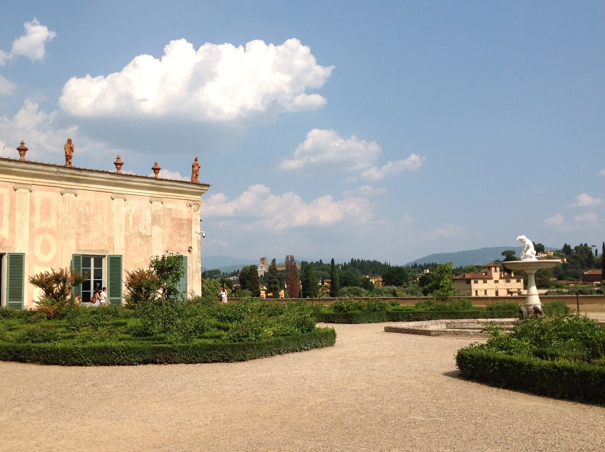 Upper Terrace in the Boboli Gardens