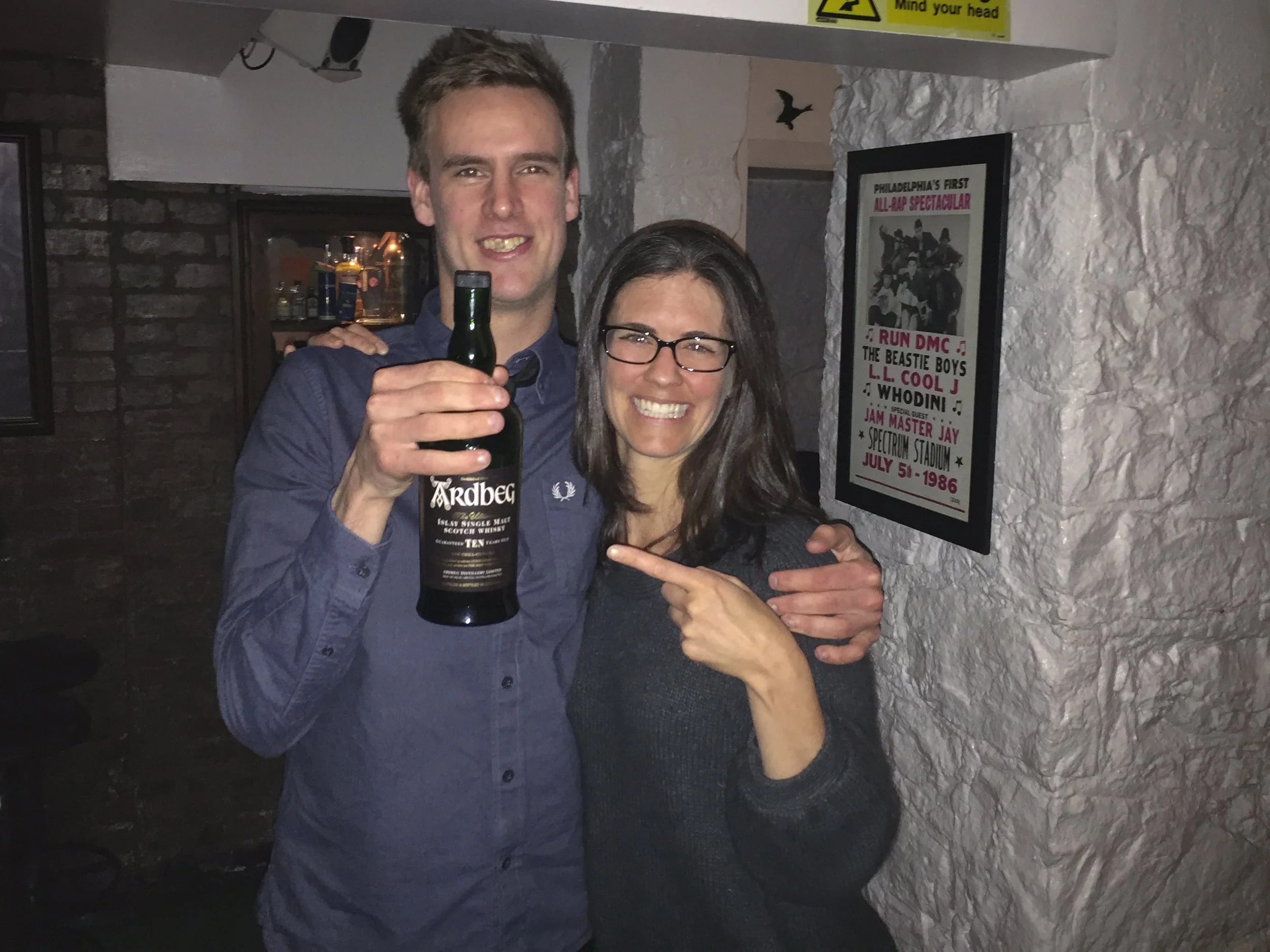 I had to tell the story of the Ardberg Challenge..., in which I was victorious on my last visit to Bramble.