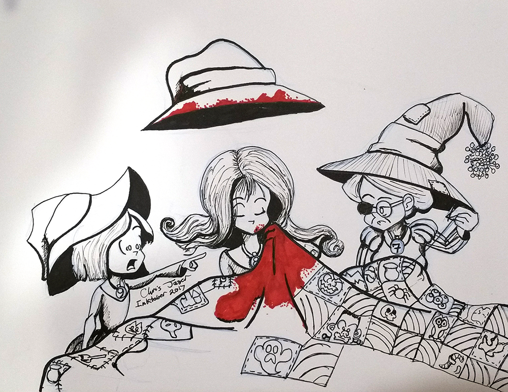 Days 7, 8 & 9 themes were Seamtress Witch, Blood Witch and Lolita Witch