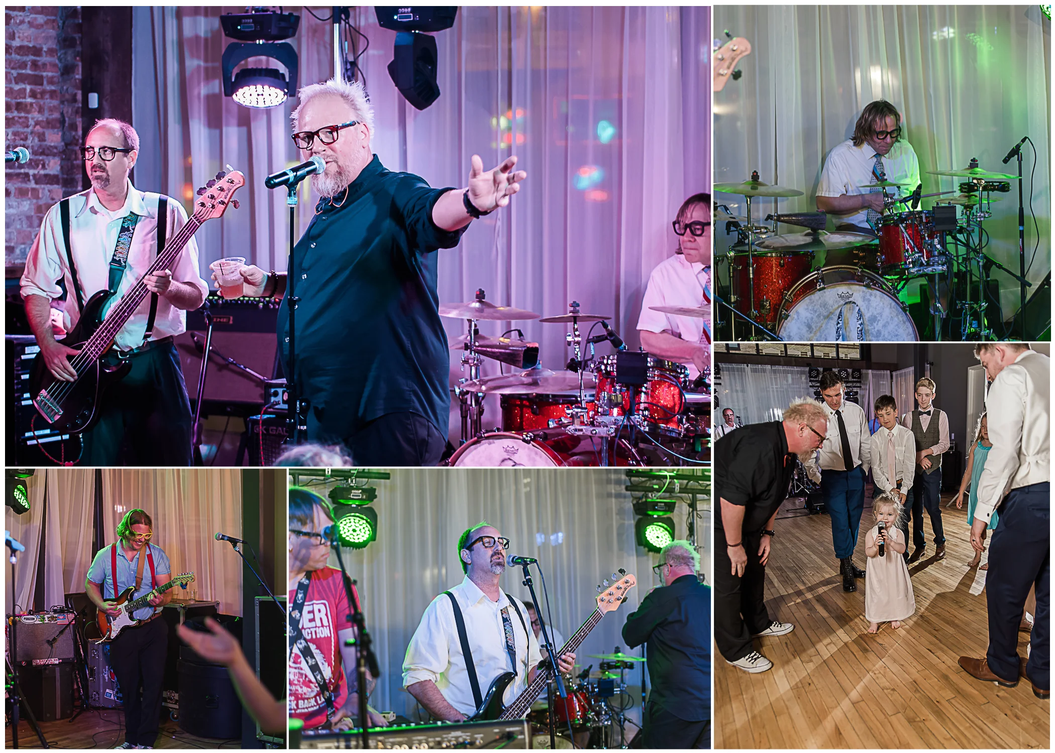 The rest of their night the Lunch Money Bullies kept the party going all night long! They had the old building rocking and it was a definite way to keep guests on the dance floor!