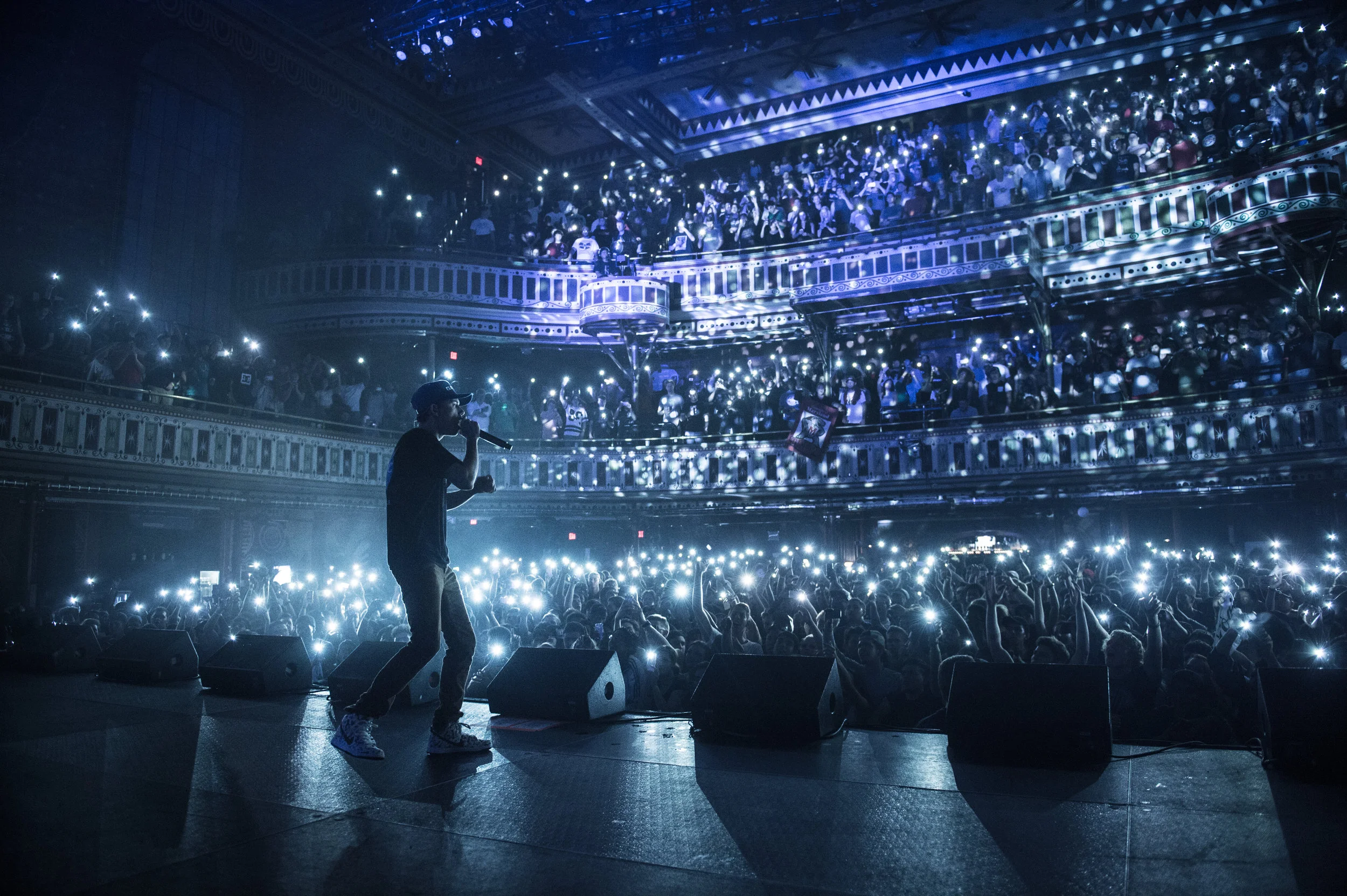 Logic performing at The Tabernacle in Atlanta, GA