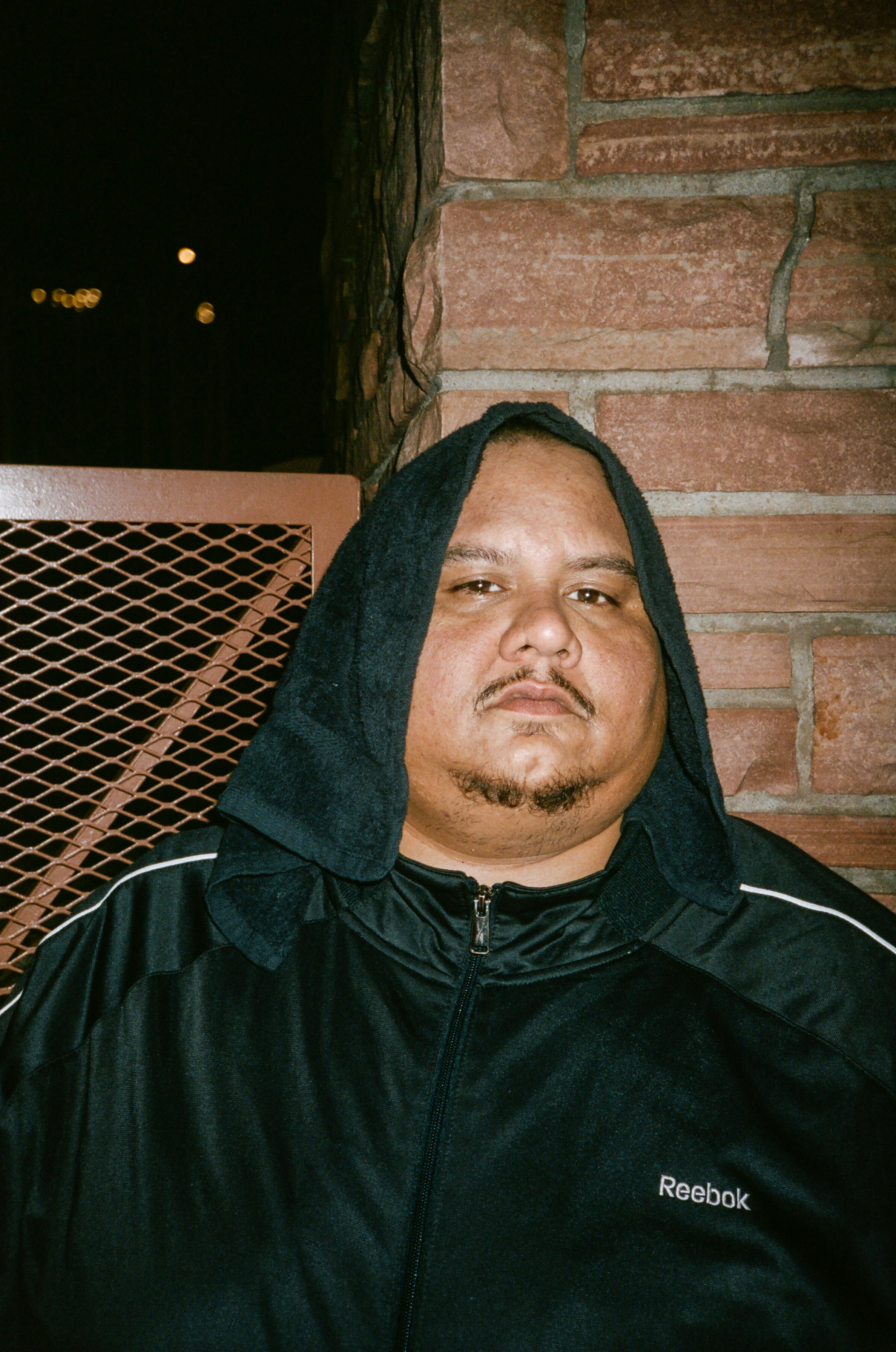A portrait of Lenbo after his performance at Red Rocks.