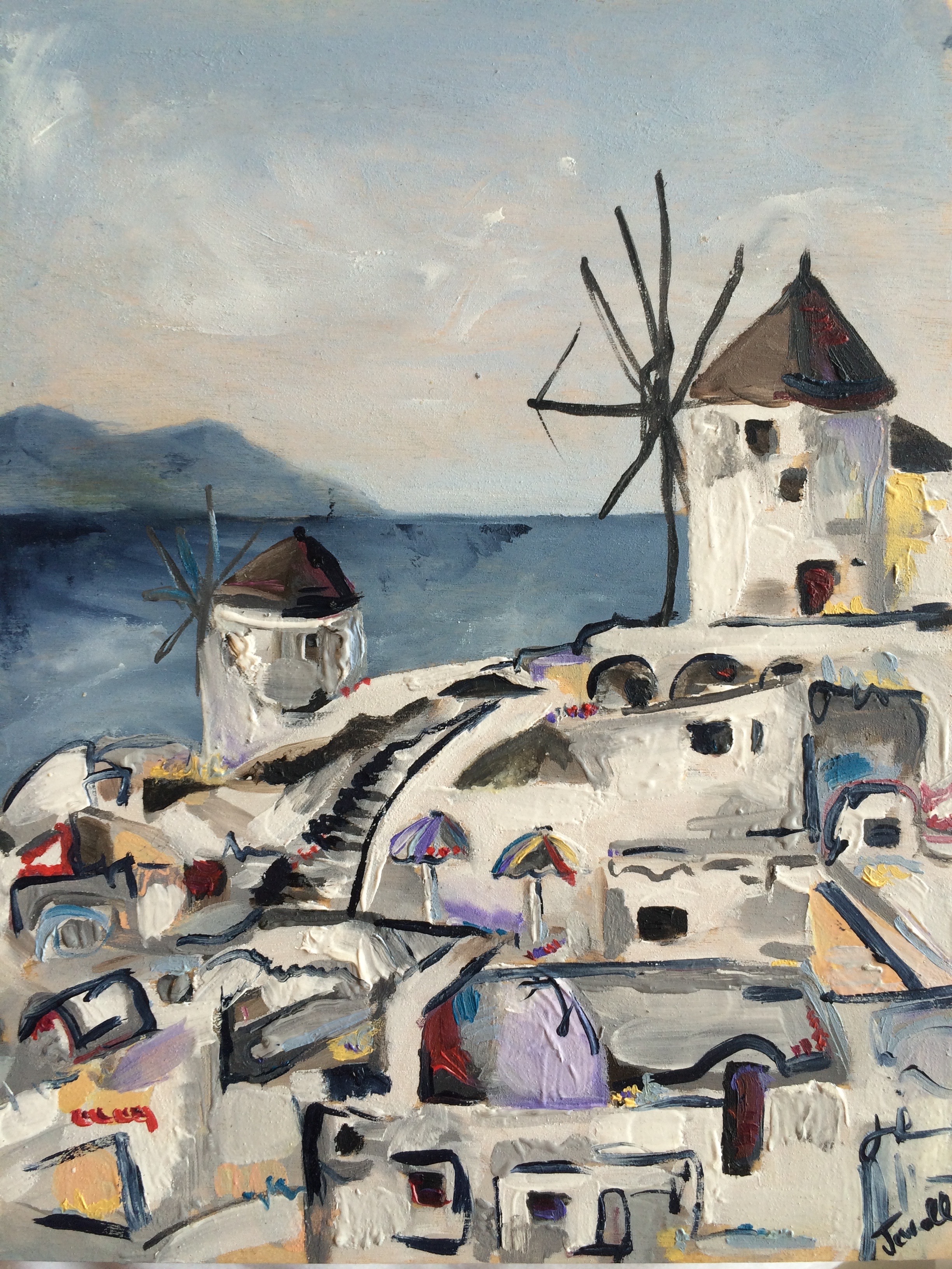 "Santorini Dreaming"