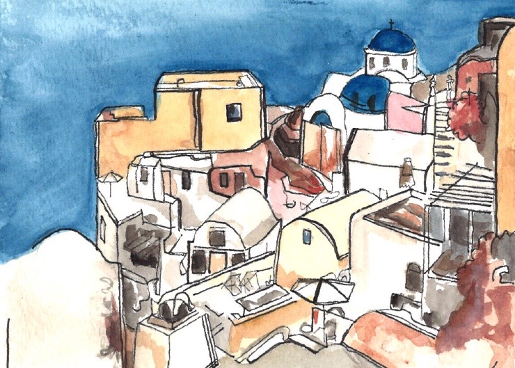 "Santorini Dreams"
