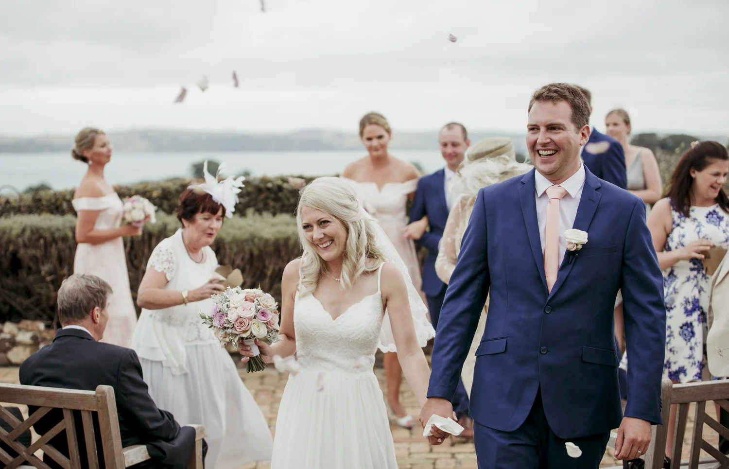 Mudbrick Vineyard Waiheke wedding photo
