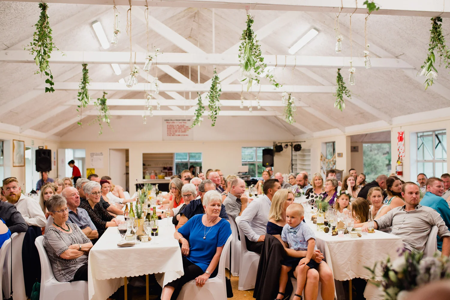 Hunua Falls Camp wedding reception